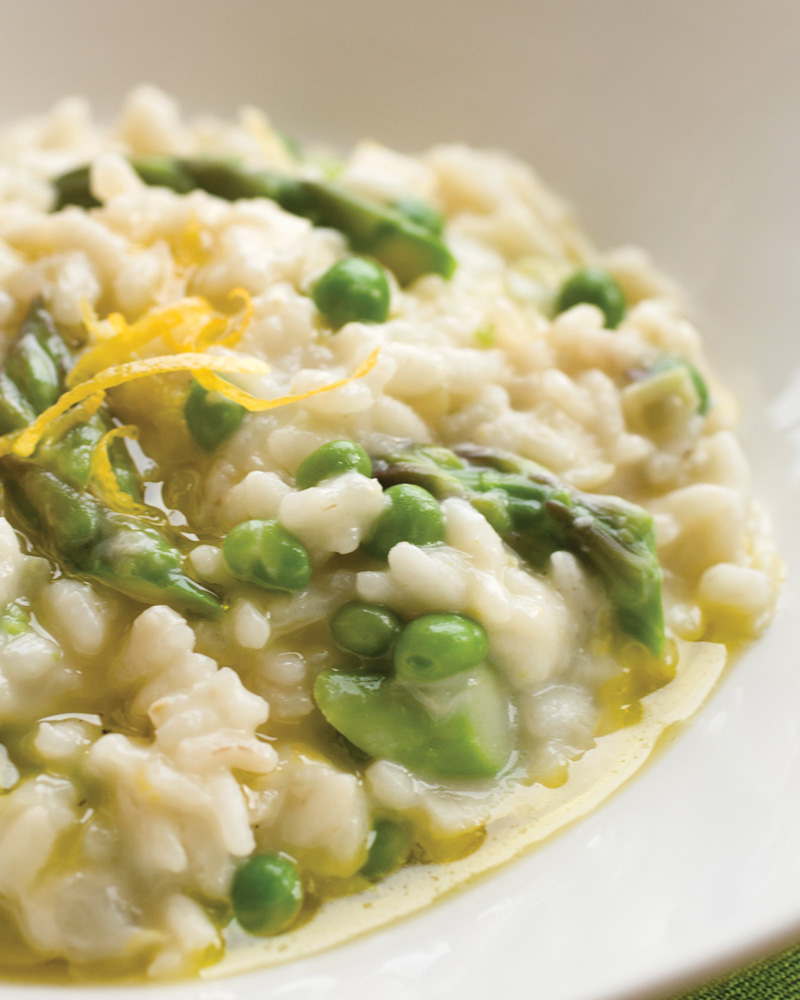 asparagus risotto