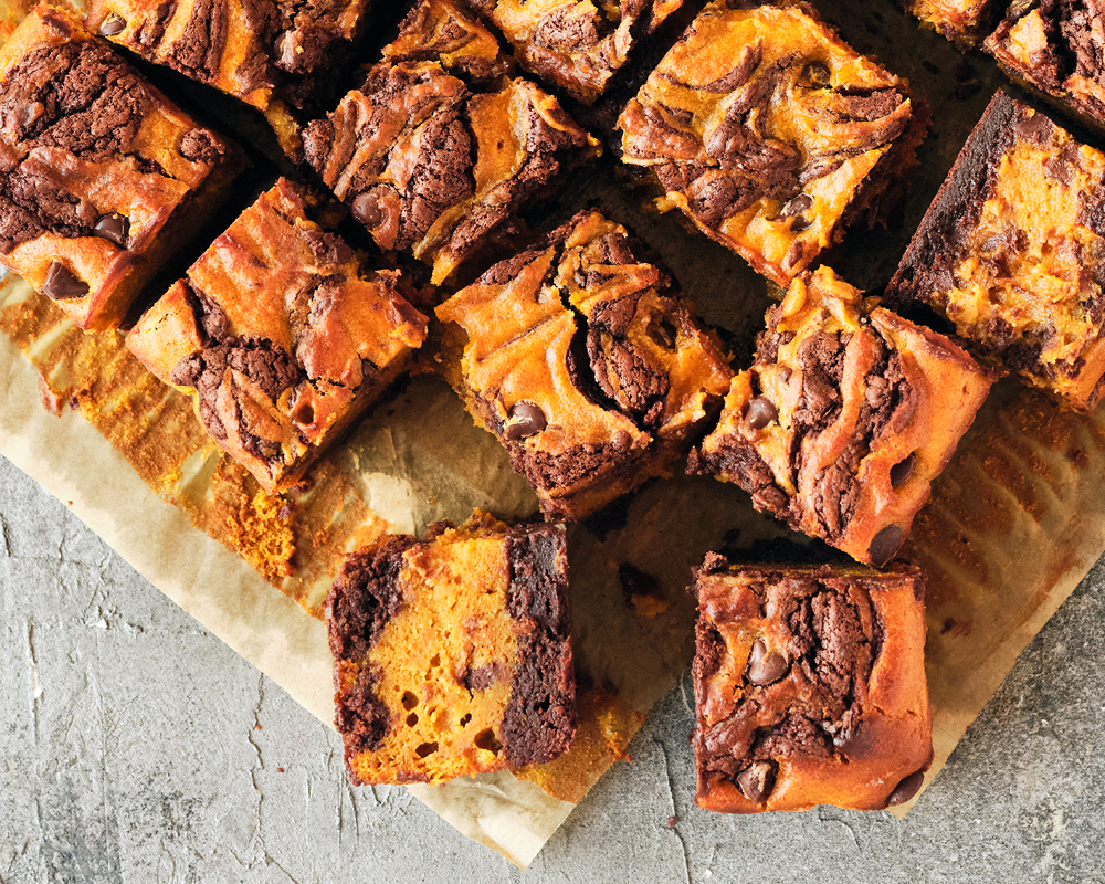Halloween Party Recipe Roundup Blog 3 Pumpkin Brownies Halloween Party Recipe Roundup Blog 3