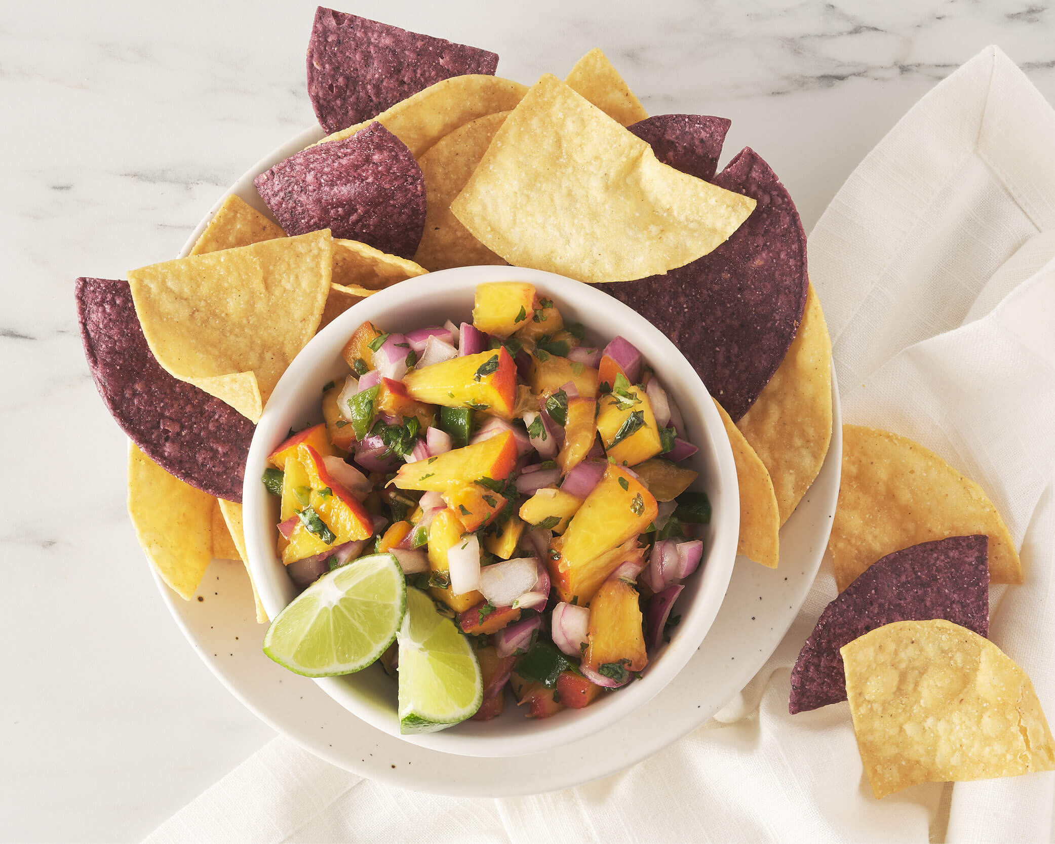 peach salsa
