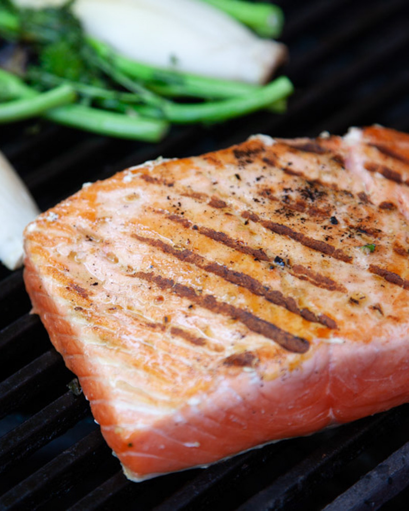 how to grill salmon