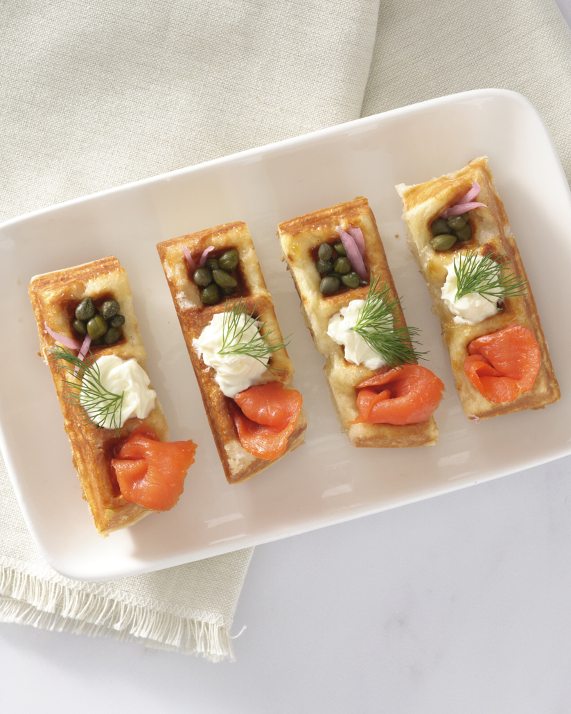 mini waffle bars