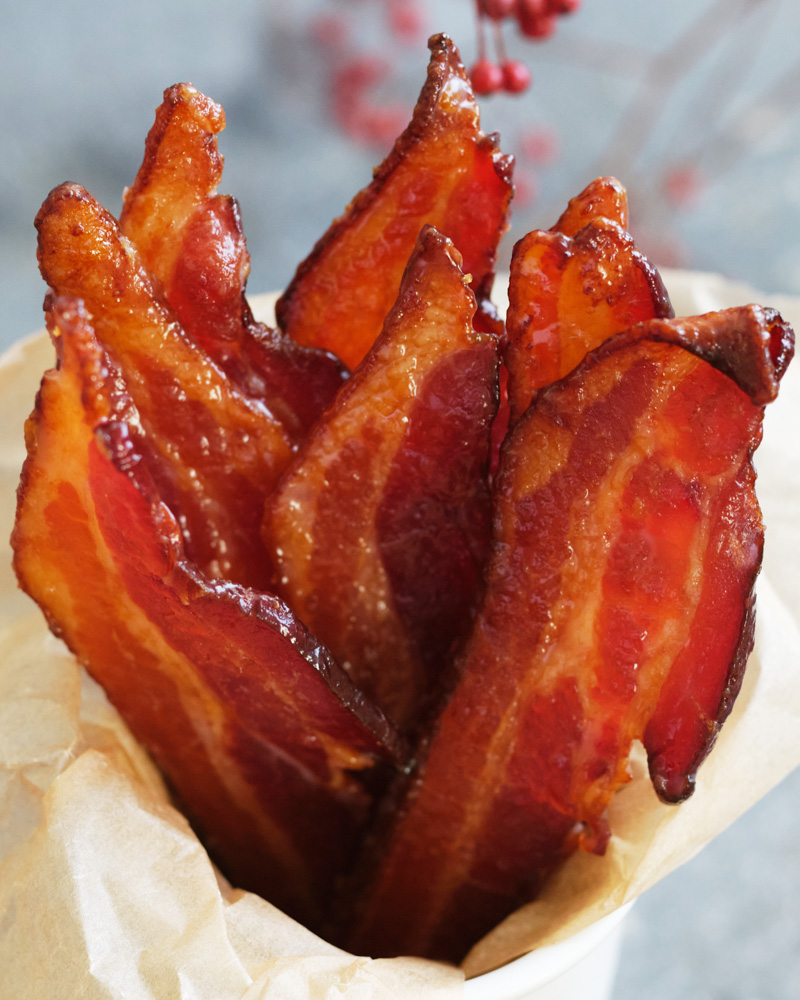 maple candied bacon