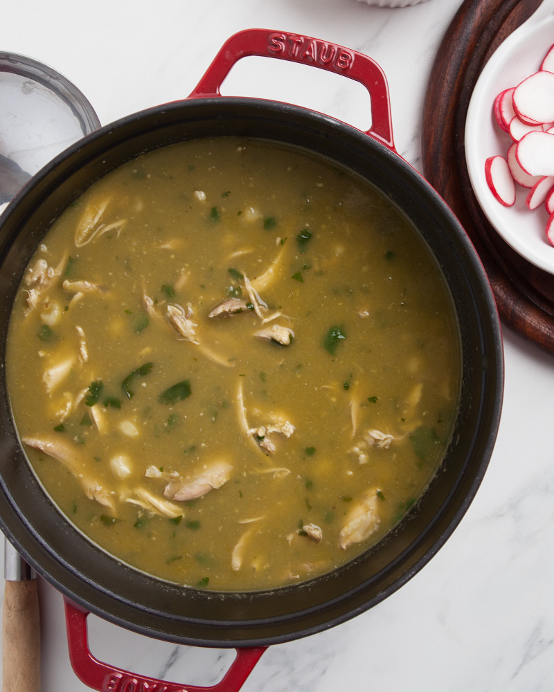 chicken pozole verde