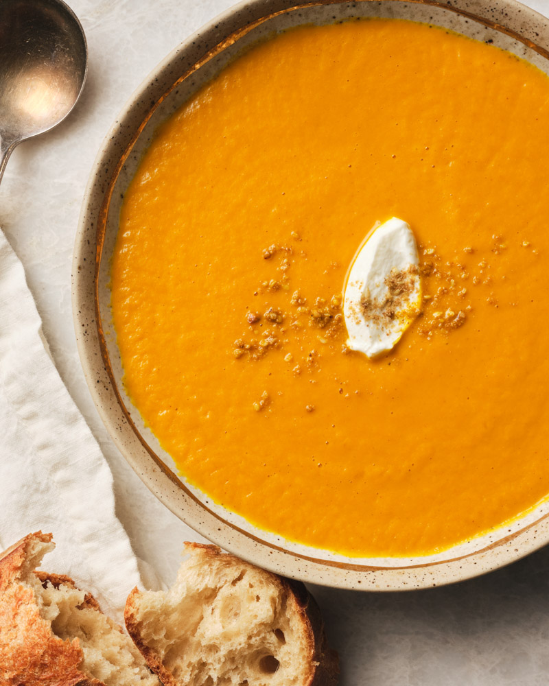 spiced carrot soup