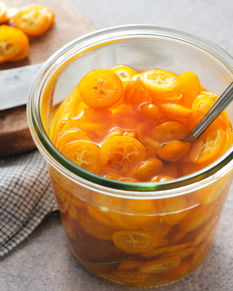 pickled kumquats