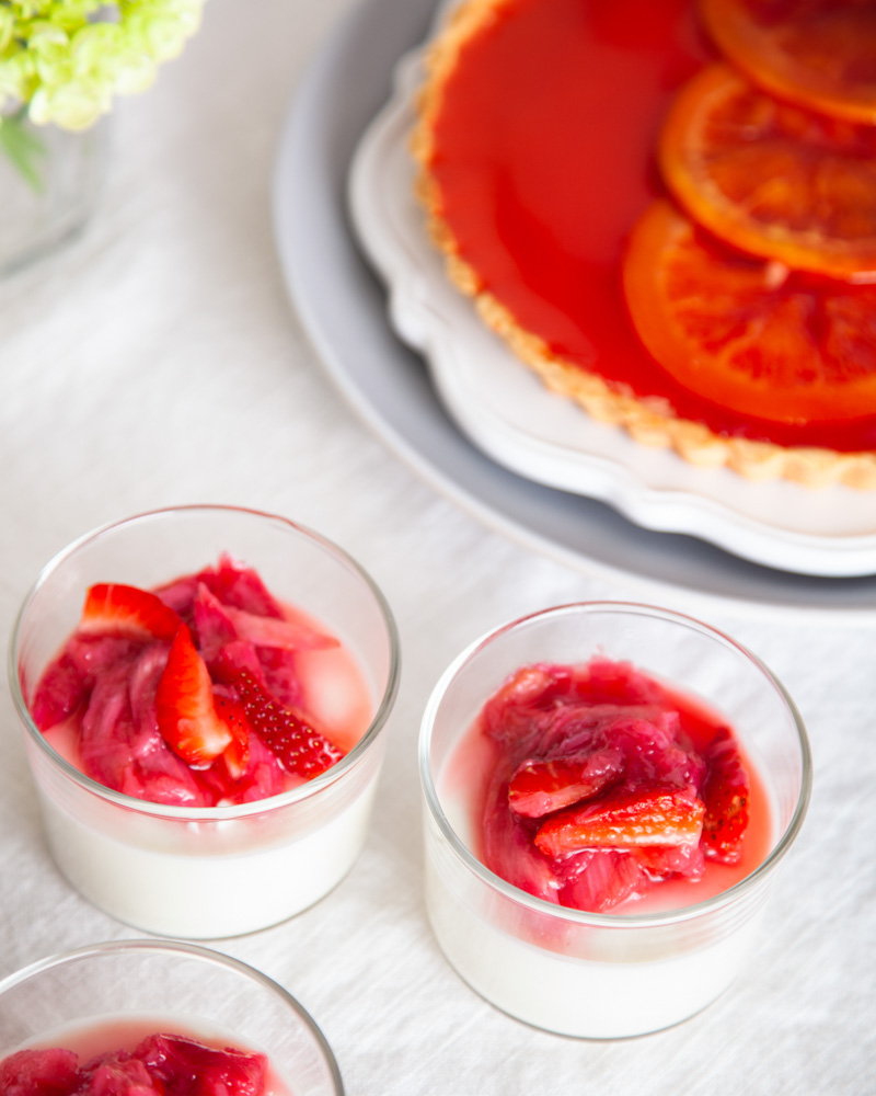 rhubarb compote