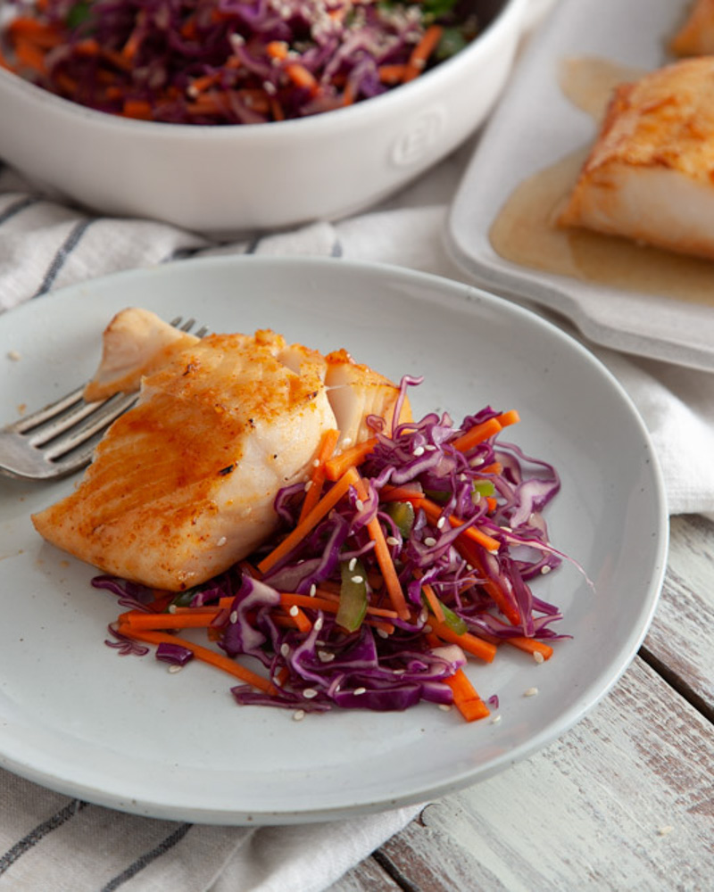 gochujang glazed black cod