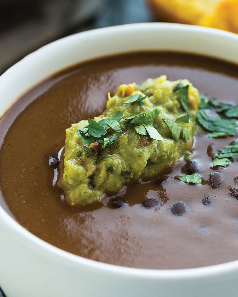 black bean soup