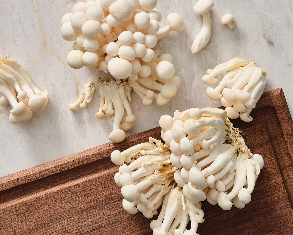 Assortment of Bunapi White Beech Mushrooms