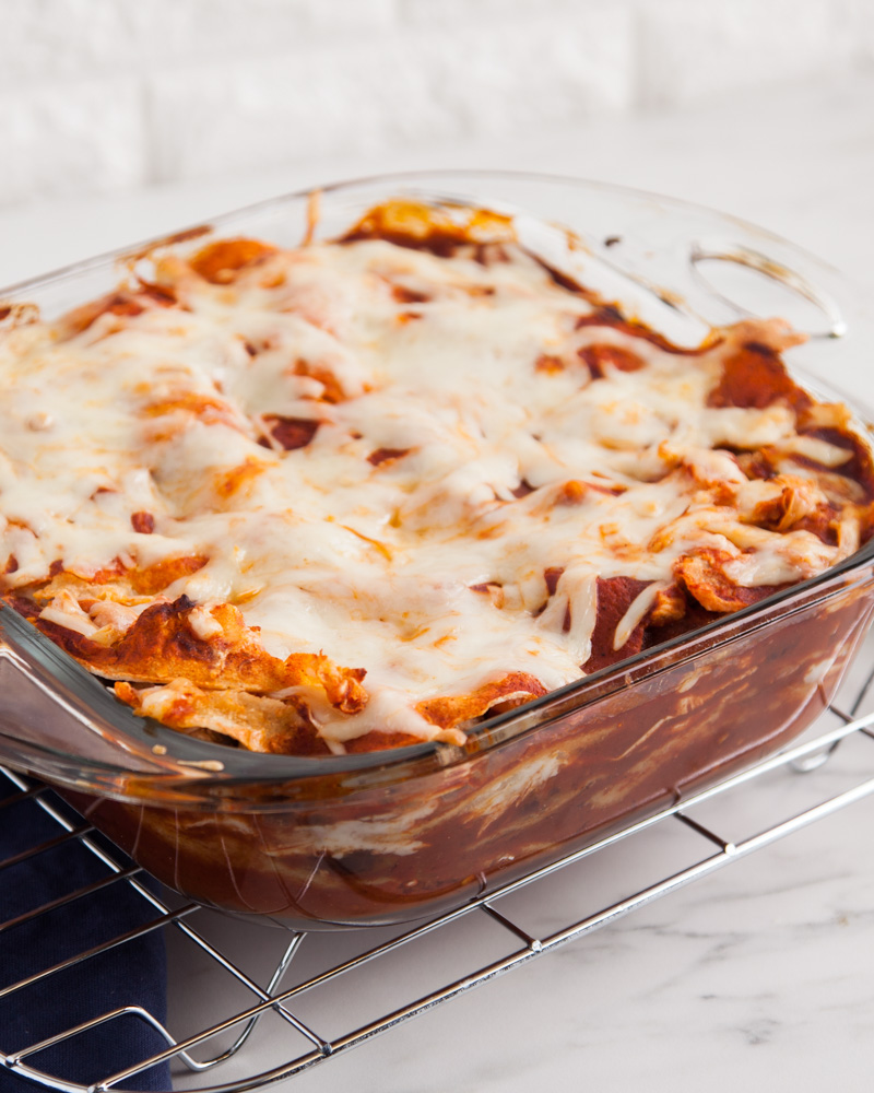chicken enchilada bake