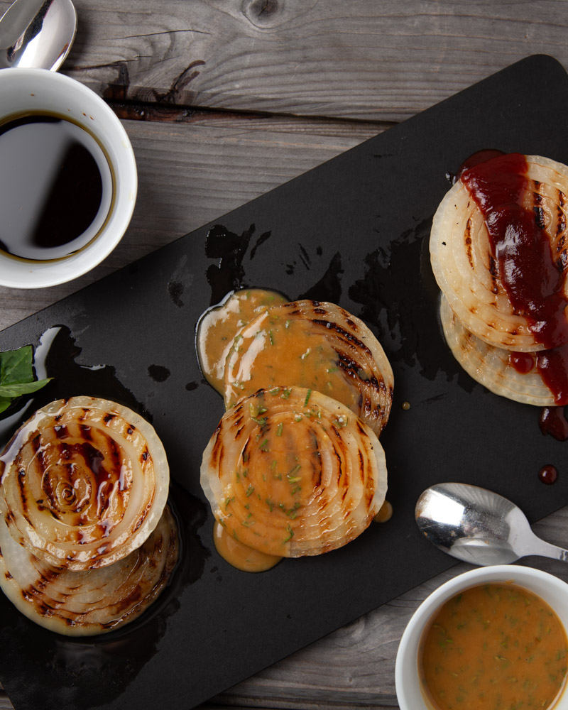 walla walla sweet onion steaks 3 ways