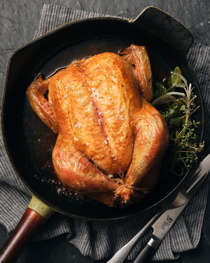 how to roast a chicken