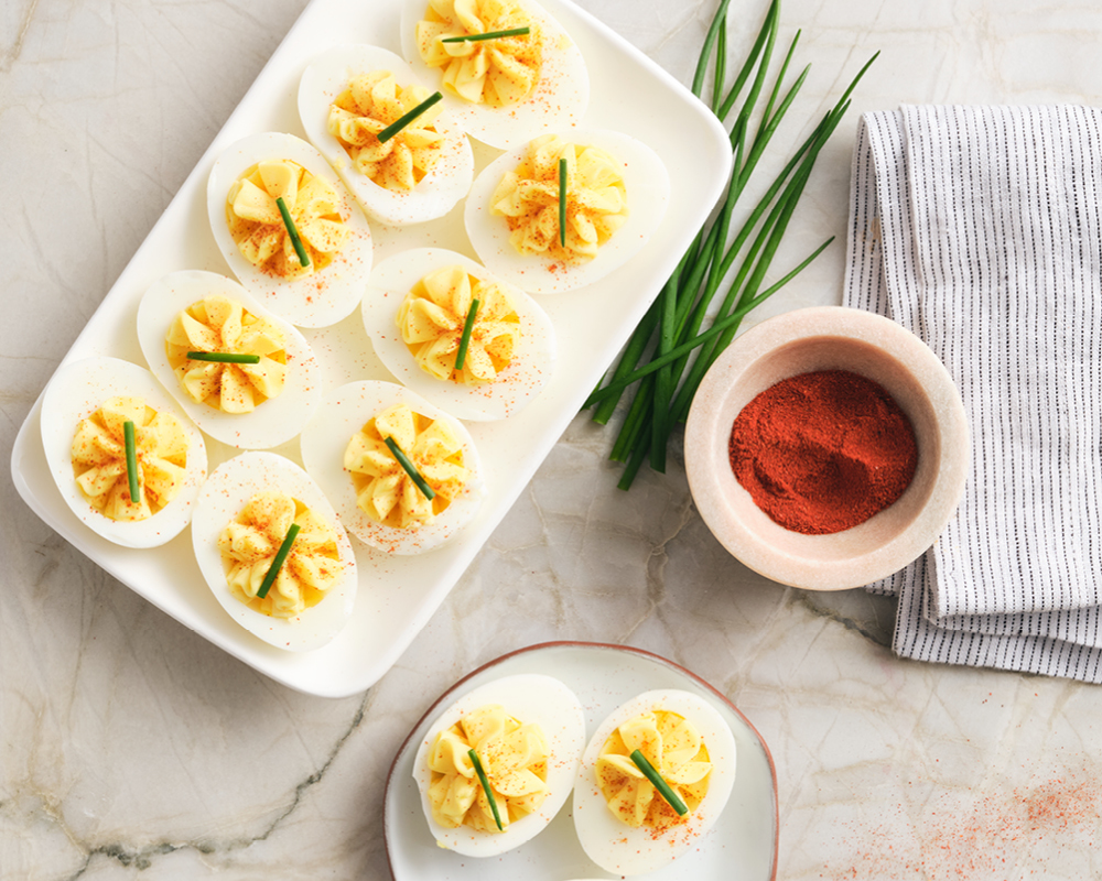 Deviled Eggs for Easter Brunch