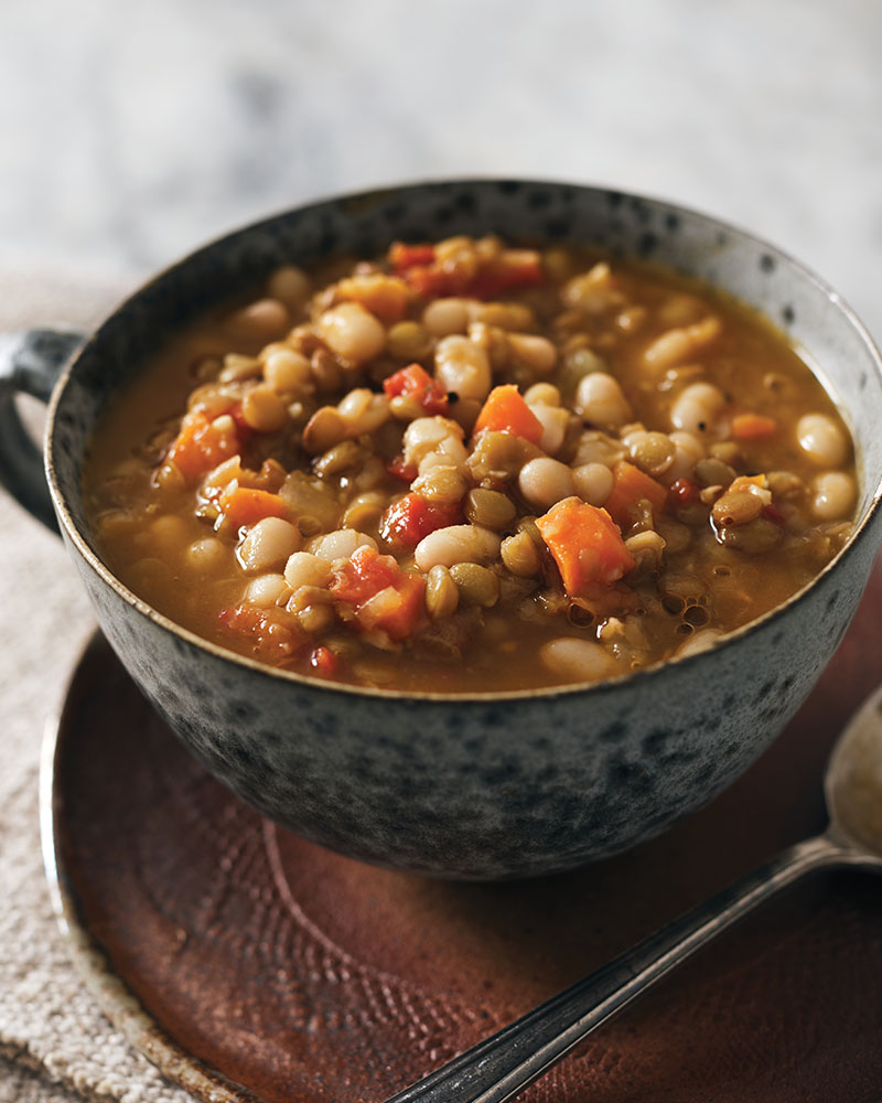lentil barley stew