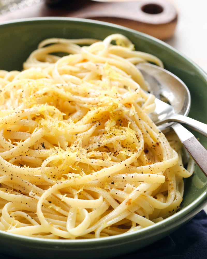 linguine al limone pasta