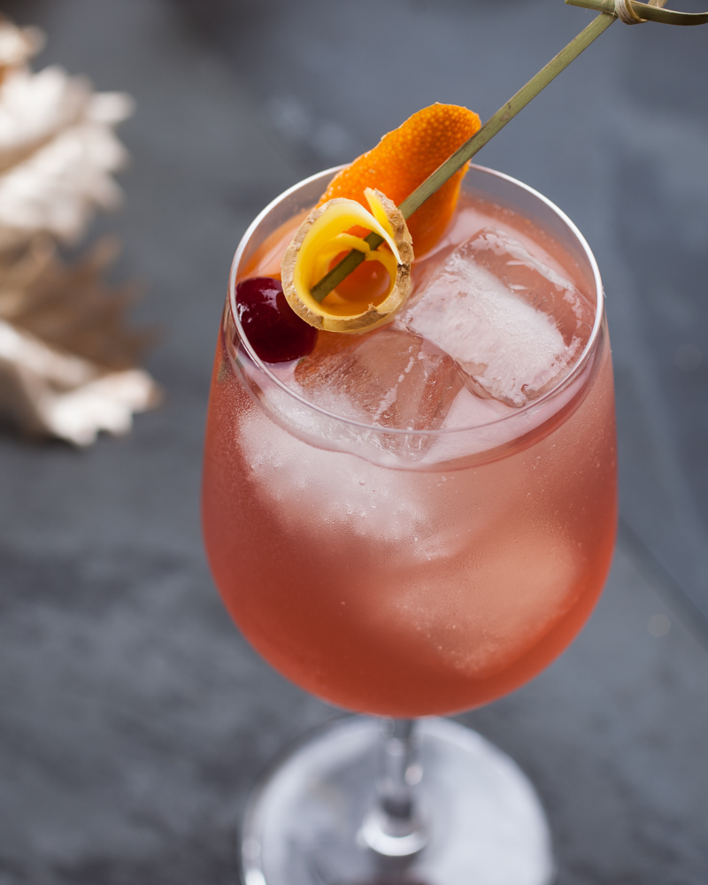 rum fizzy (batch cocktail)