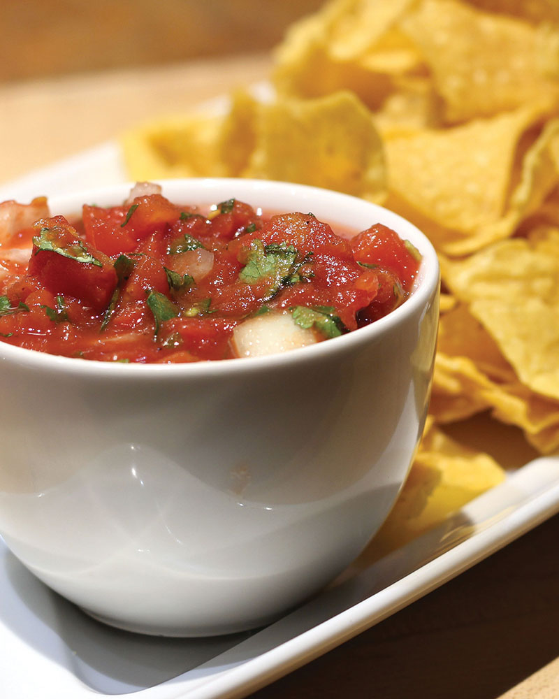 rustic tomato salsa