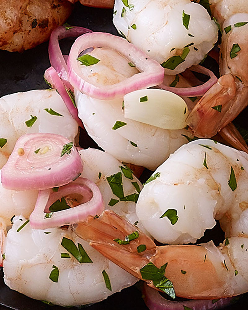 quick pickled shrimp