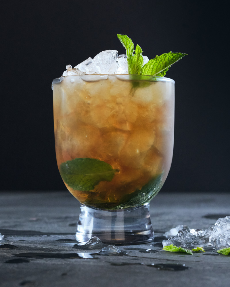 cognac julep cocktail
