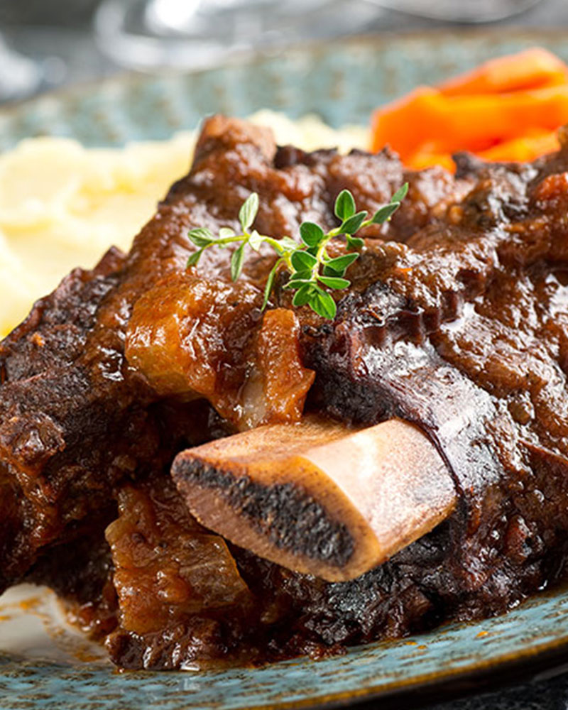 Wine Braised Beef Short Ribs