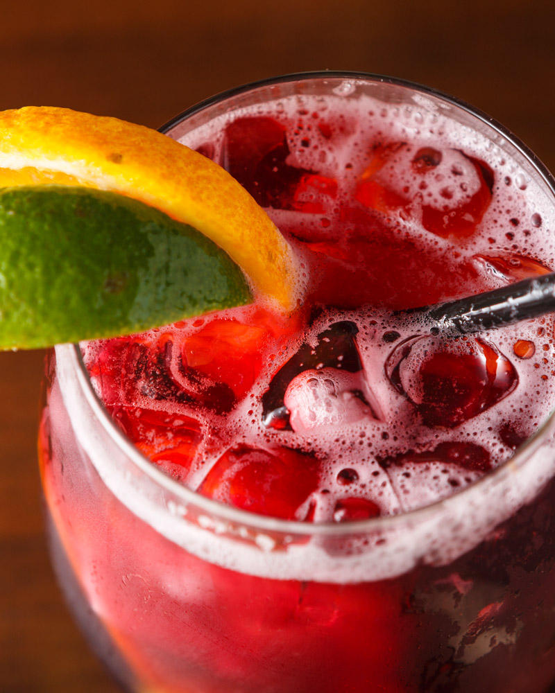 easy sparkling sangria cocktail