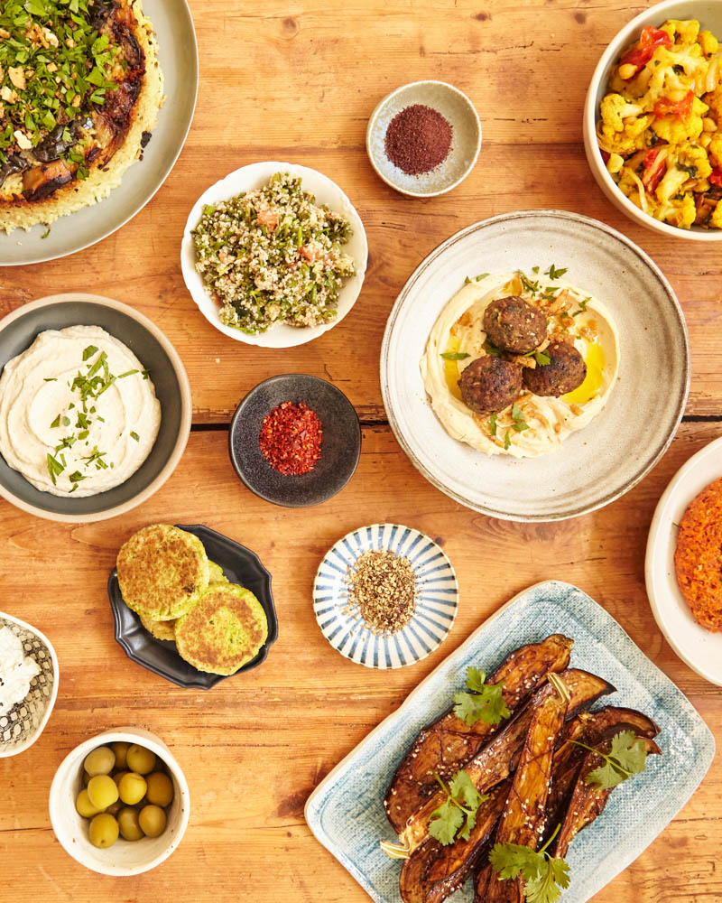 how to prepare middle eastern mezze