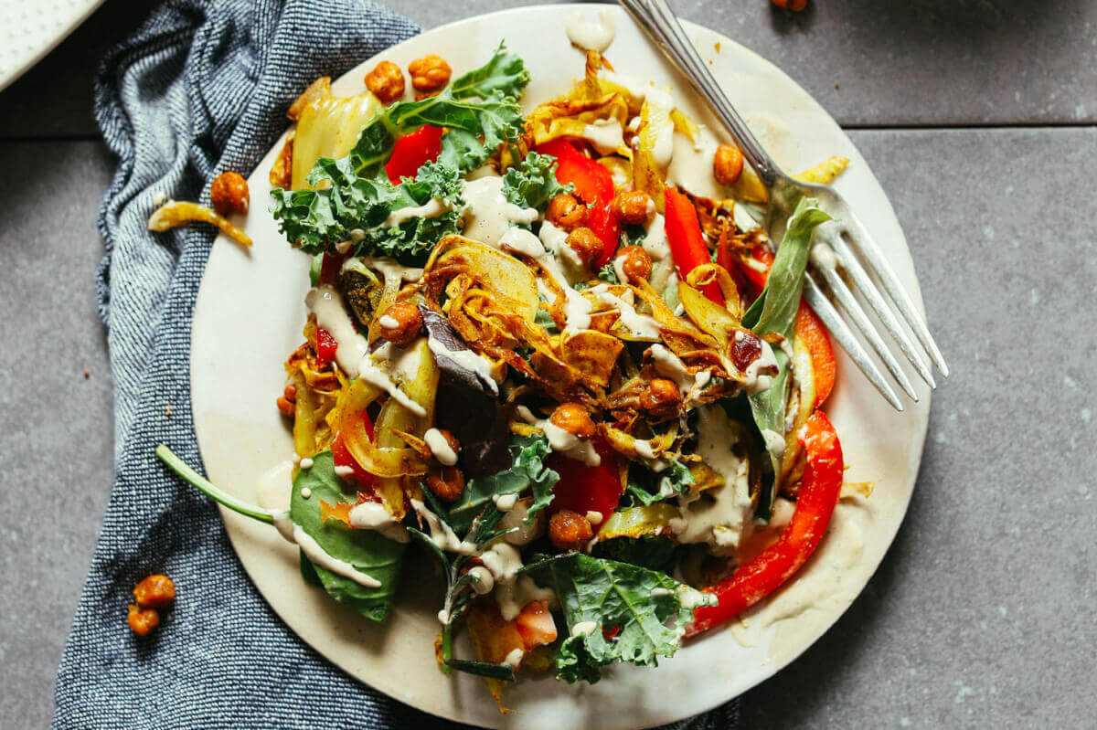 holiday pear and fennel salad