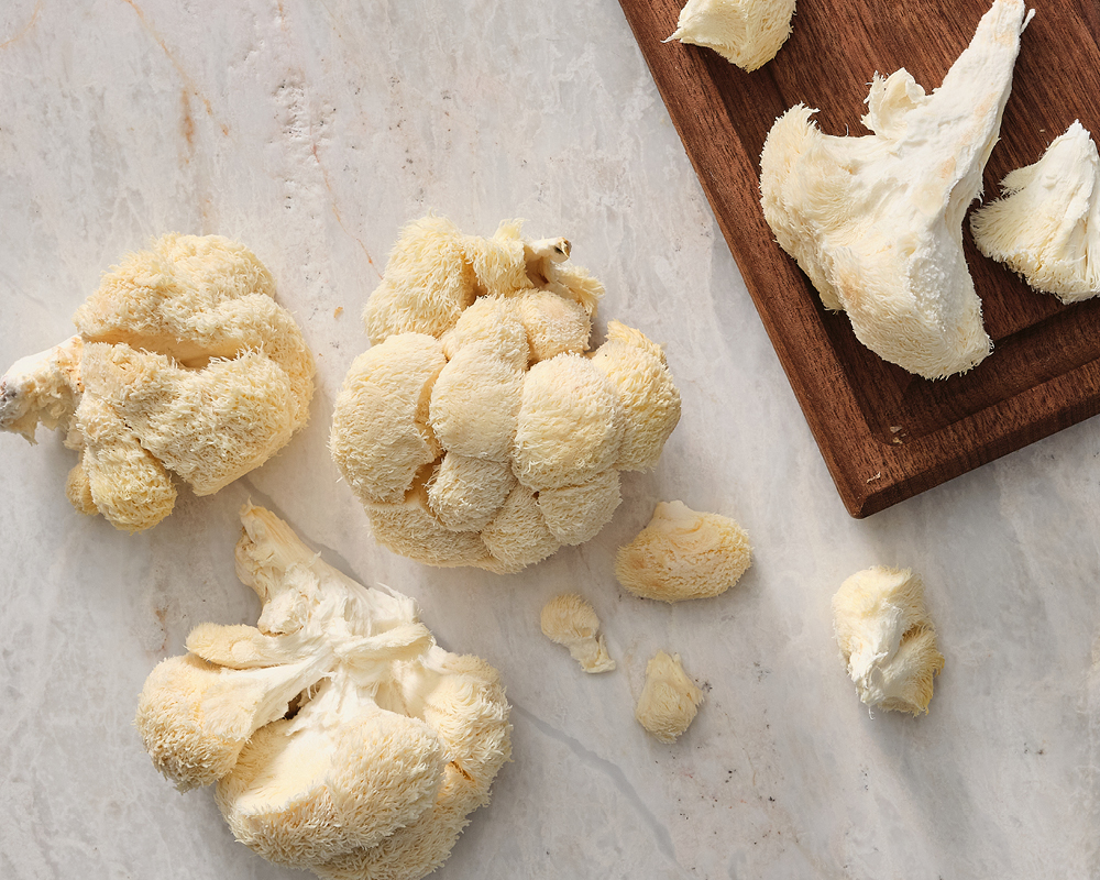 Assortment of Lion Mane Mushrooms