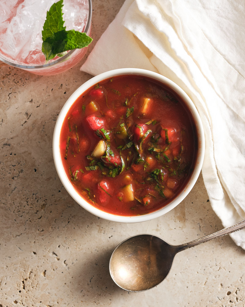 watermelon gazpacho