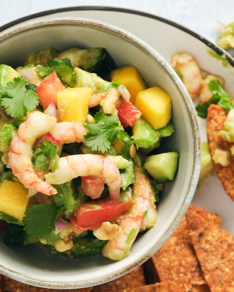 shrimp avocado ceviche