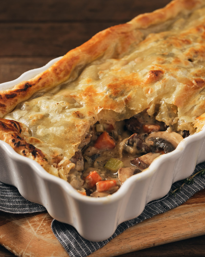 mushroom pot pie