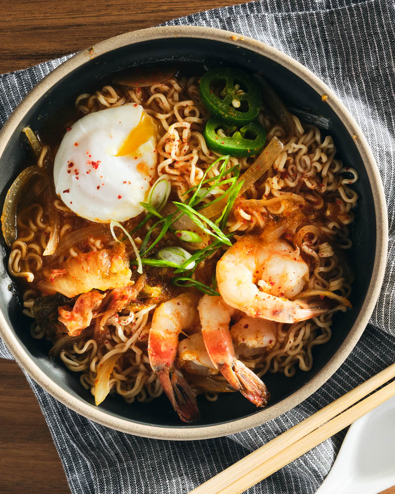 spicy kimchee ramen