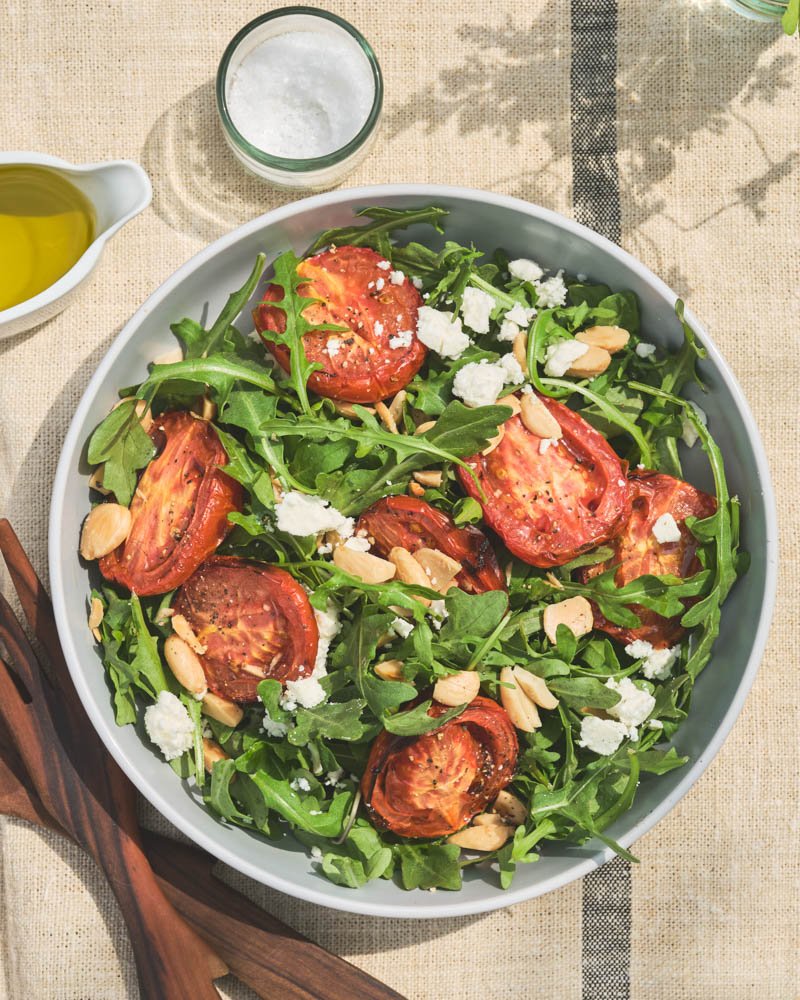 smoked tomato salad