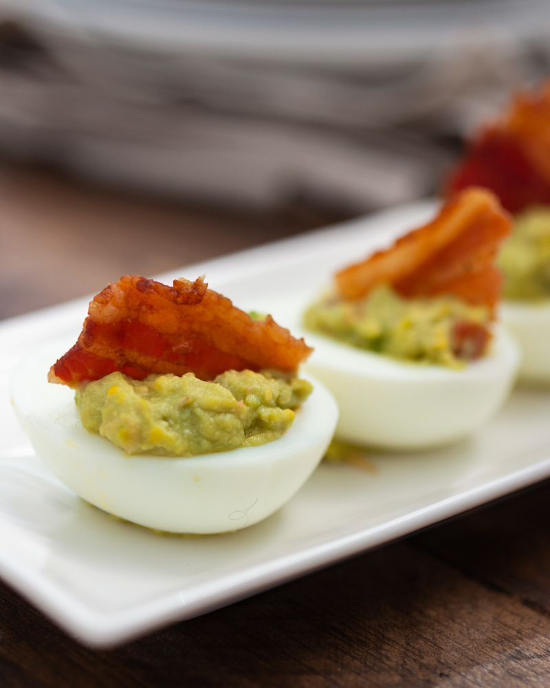 avocado deviled eggs