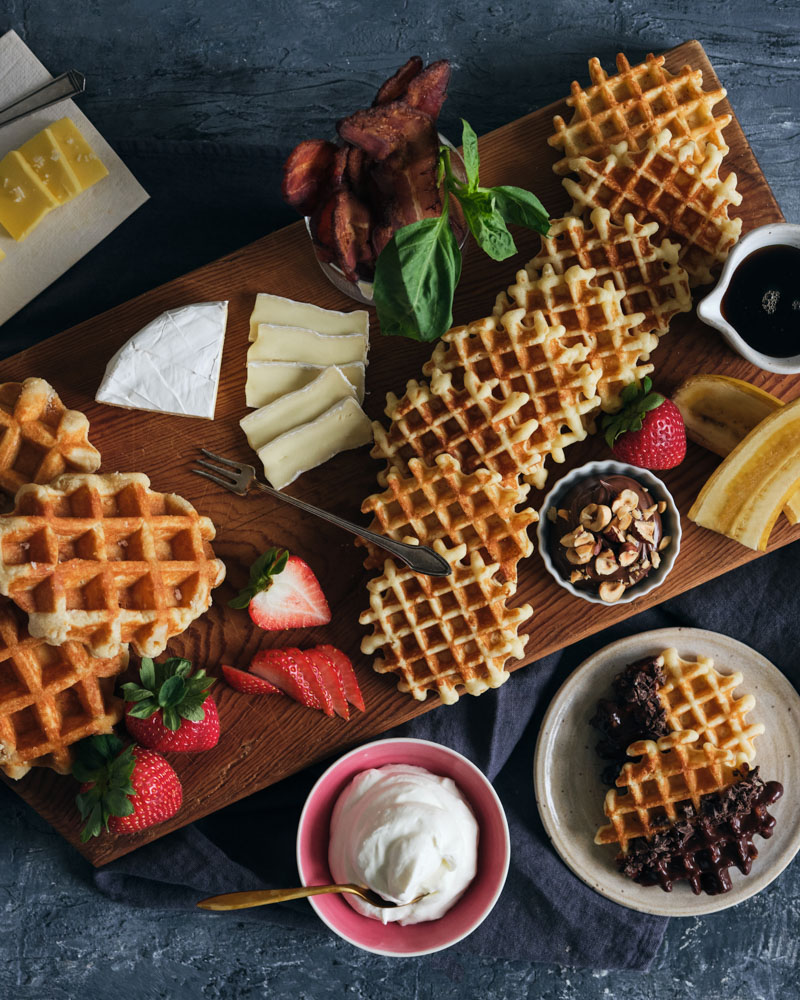 how to create a waffle board