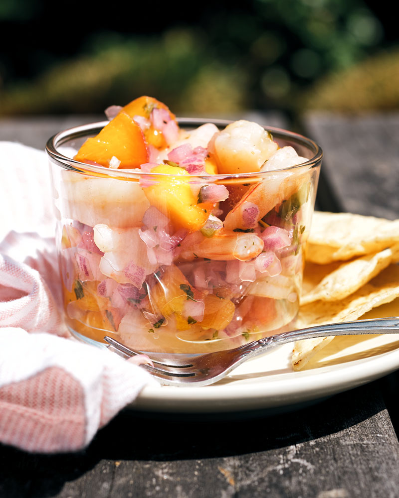 quick shrimp ceviche
