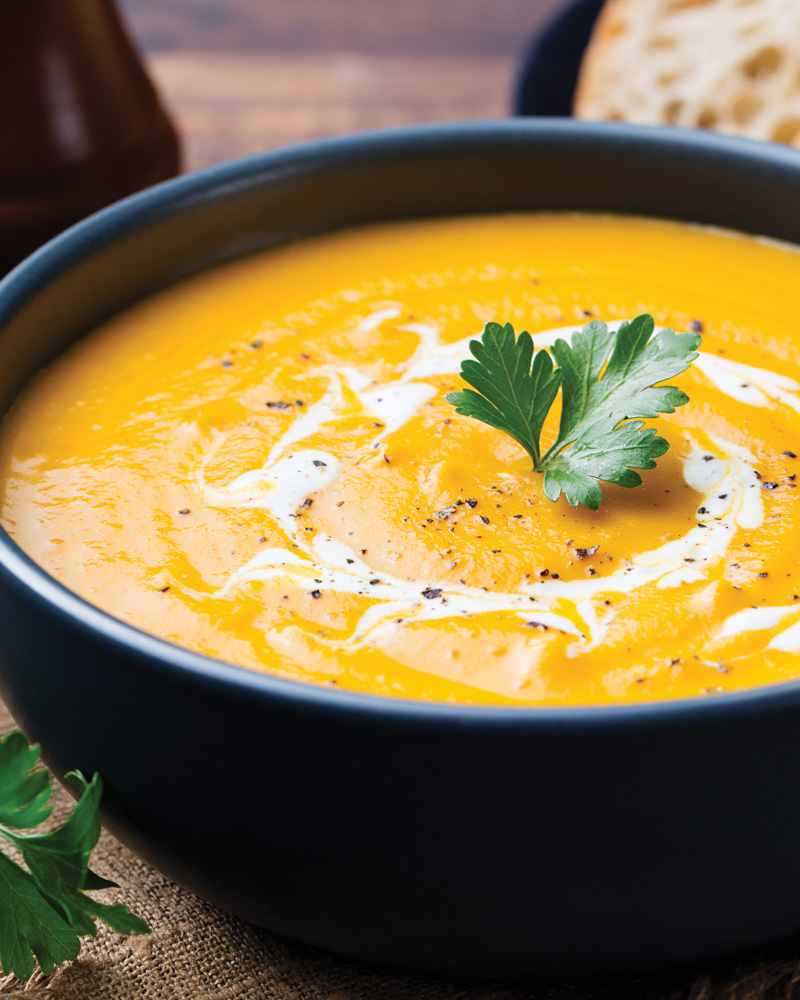 coconut curry pumpkin soup