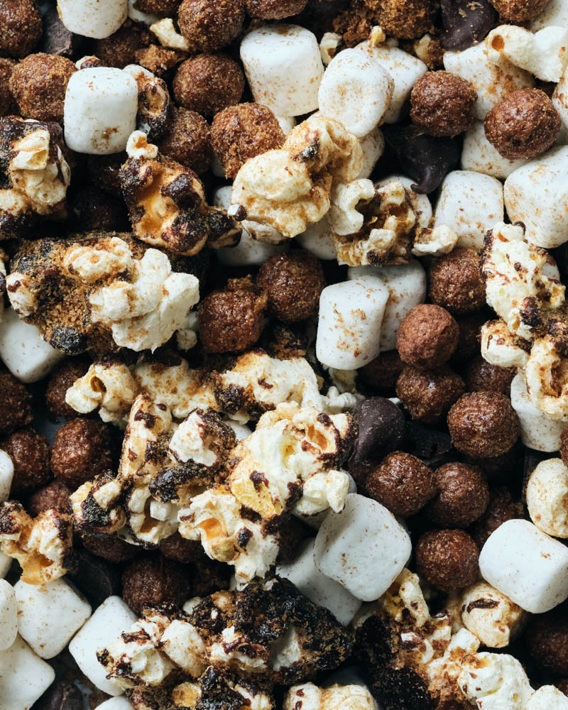 hot chocolate popcorn
