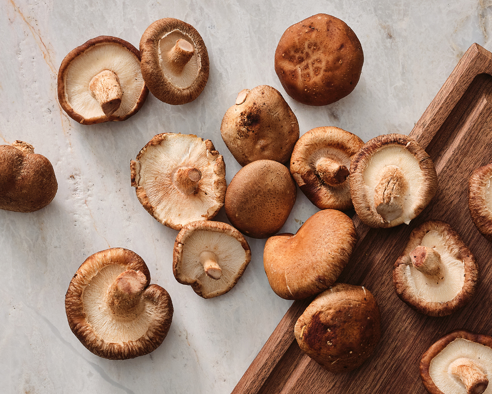 Assortment of Shiitake Mushrooms