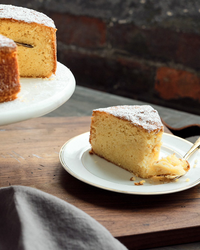 greek vasilopita cake (orange new year's cake)