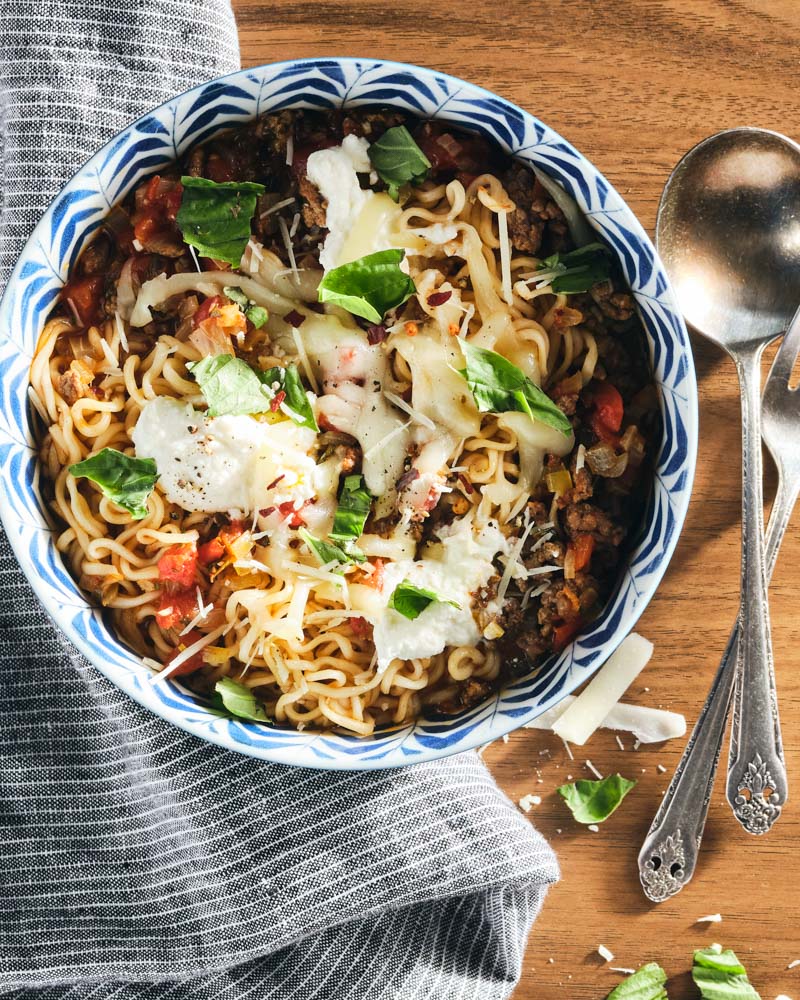 lasagna ramen soup