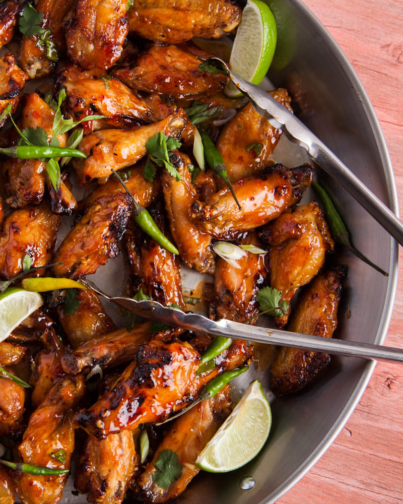 thai style chicken wings