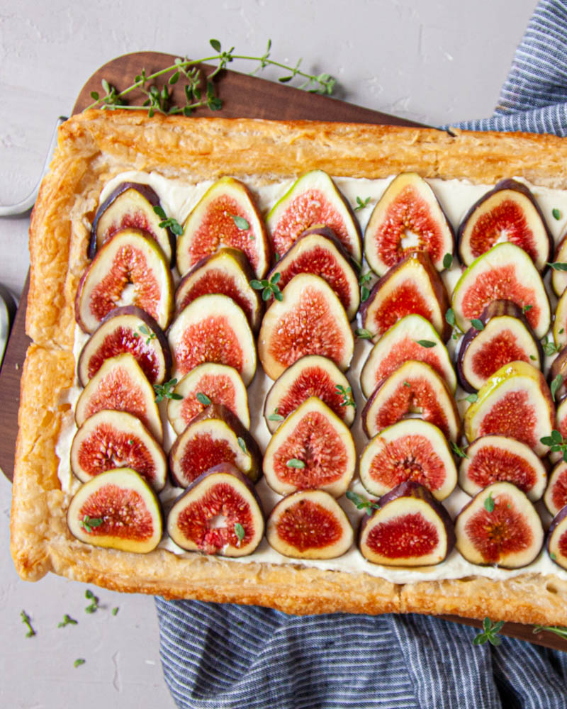 fresh fig tart