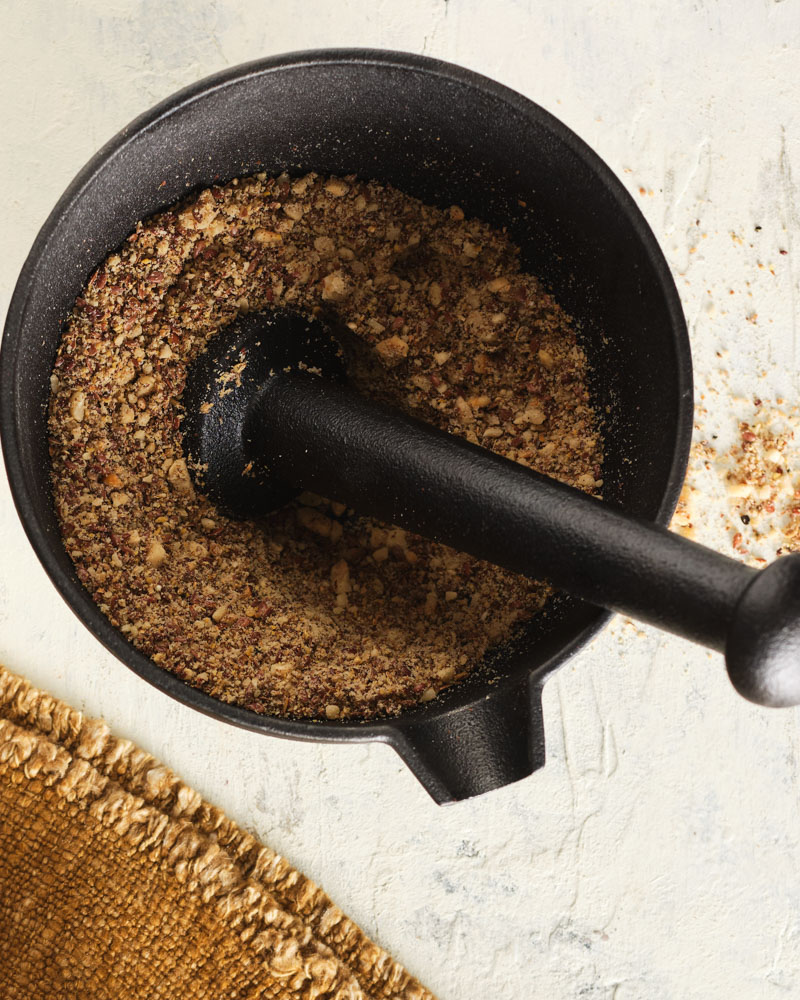 dukkah (nut and spice mixture)