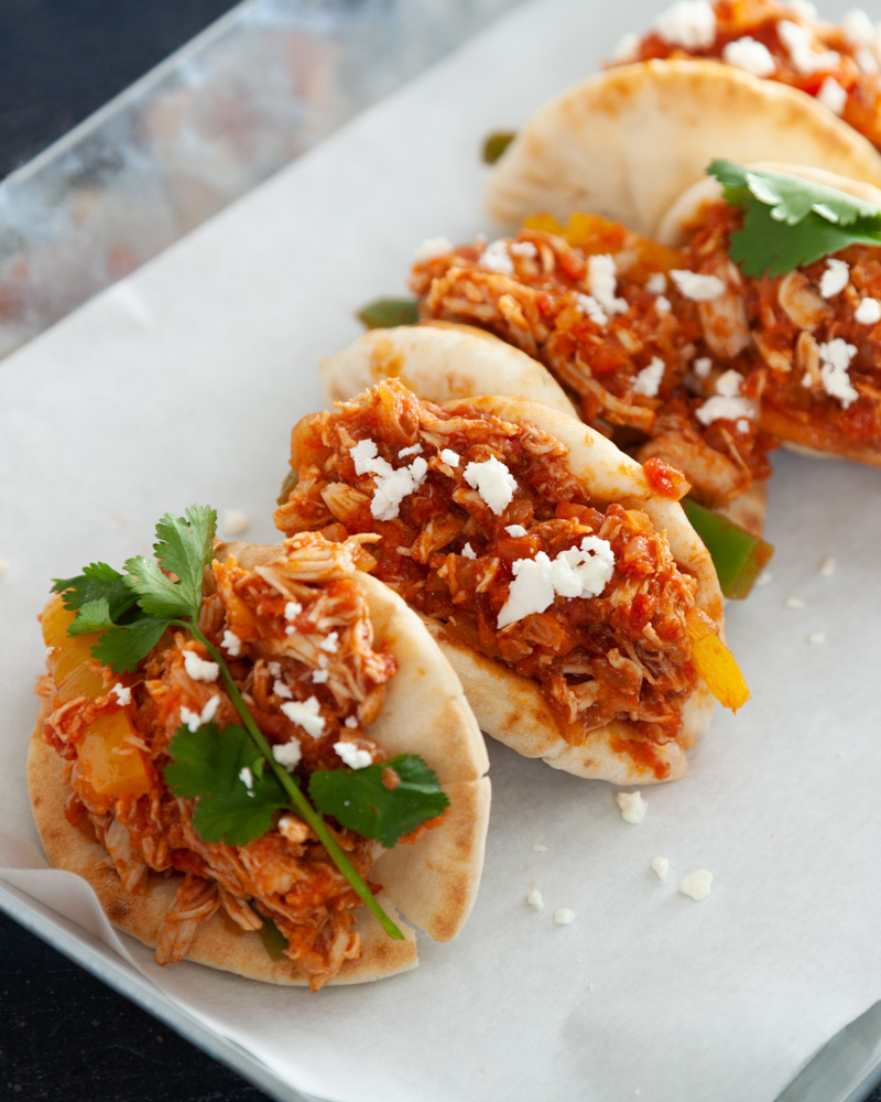 shakshuka chicken tacos
