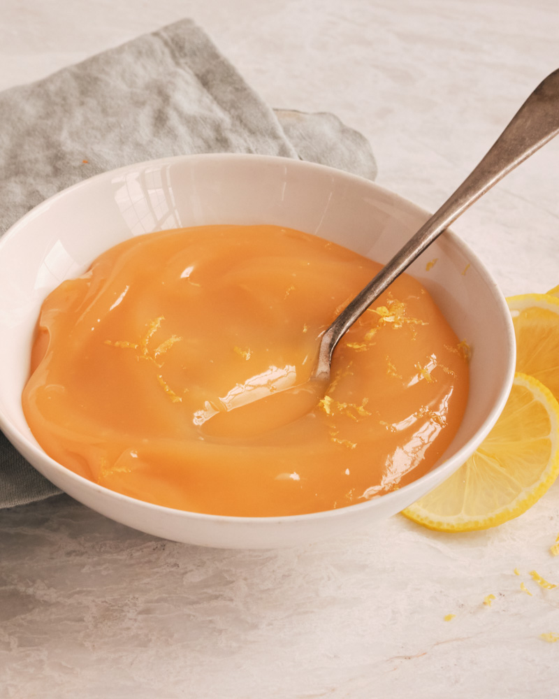 4-ingredient lemon curd