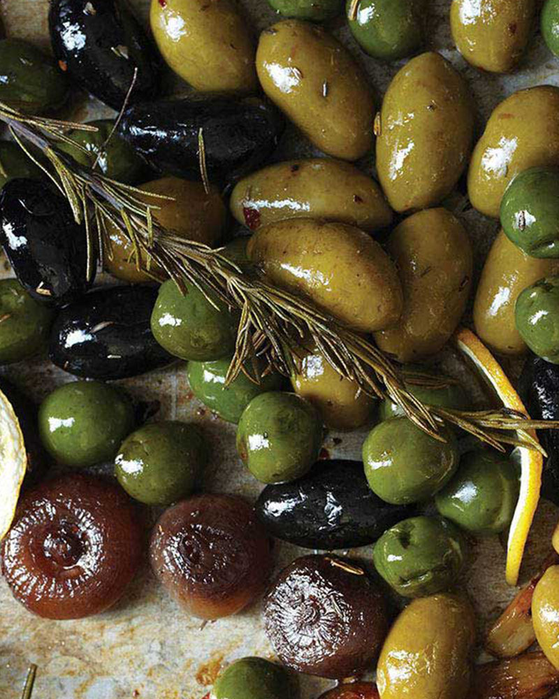 herb and citrus roasted antipasti