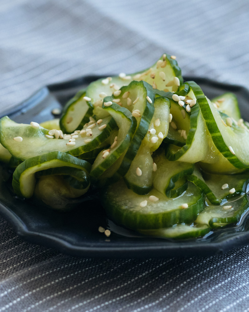 sunomono (japanese pickled cucumber)