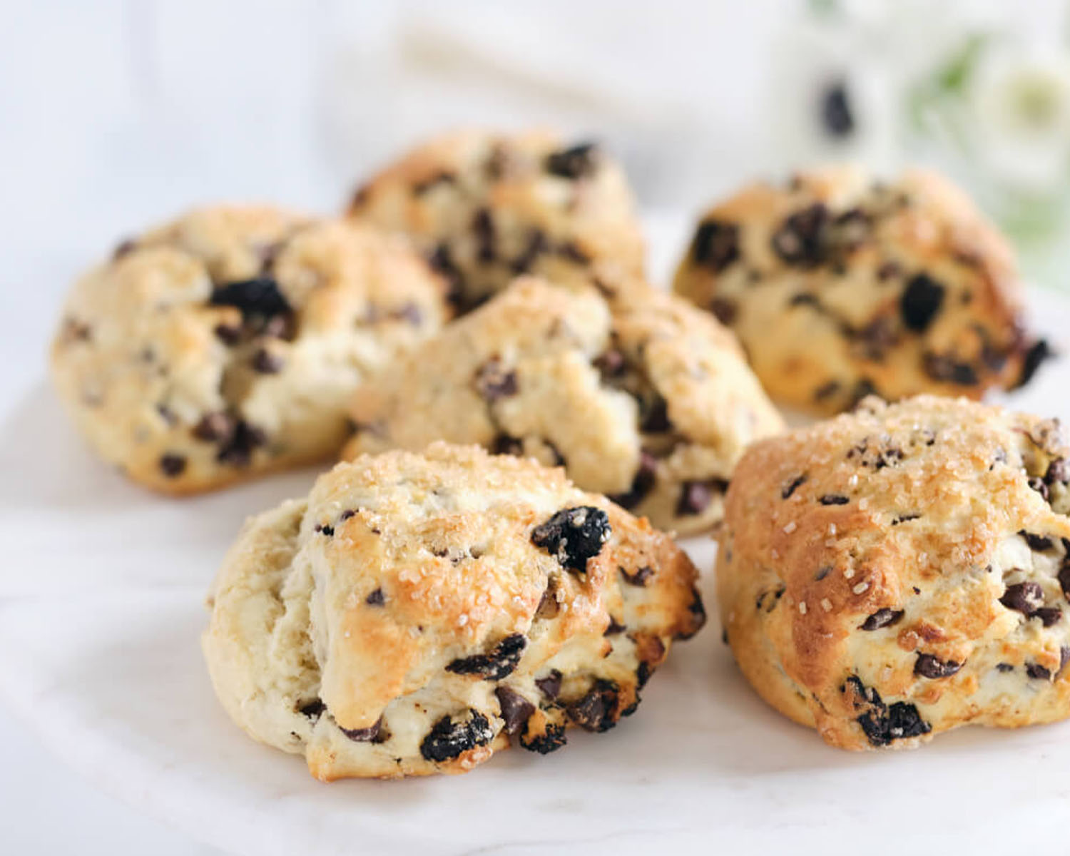 chocolate cherry scones