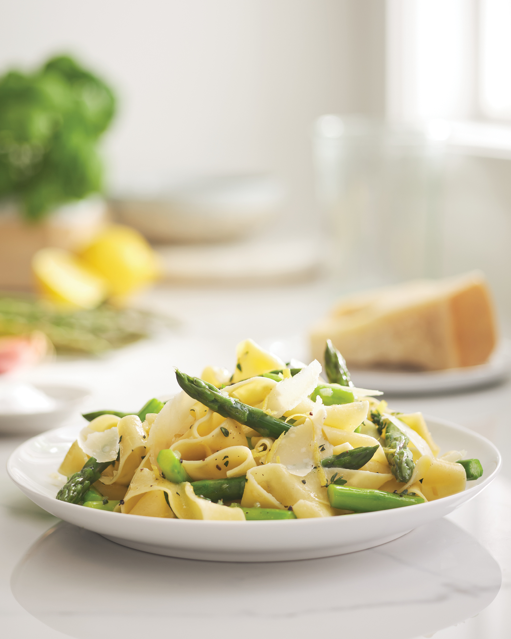 Spring Recipes Asparagus Pappardelle